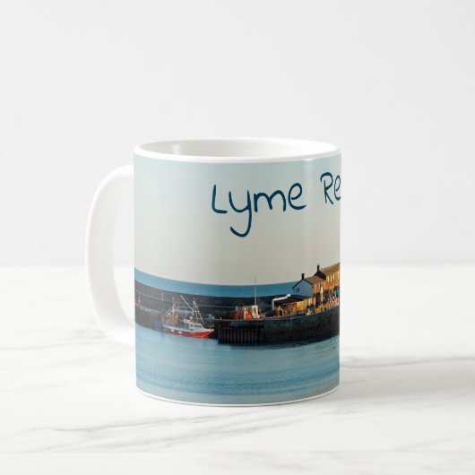 Lyme Regis Cobb Kaffeetasse (Vorderseite Links)