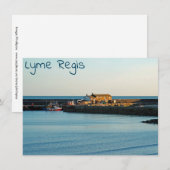 Lyme Regis Cobb-Karte (Vorne/Hinten)