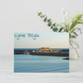 Lyme Regis Cobb-Karte (Stehend Vorderseite)