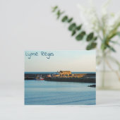 Lyme Regis Cobb Postkarte (Stehend Vorderseite)