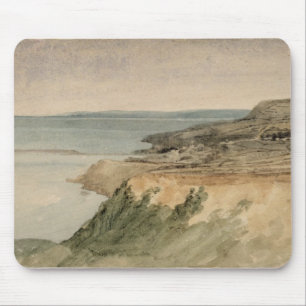 Lyme Regis, Dorset, c.1797 (w/c über Bleistift au Mousepad