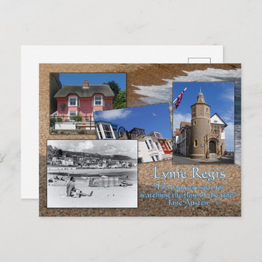 Lyme Regis, eine Postkarte aus... (Vorne/Hinten)