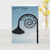 Lyme Regis Karte (Gelbe Blume)