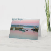 Lyme Regis Karte (Vorderseite)