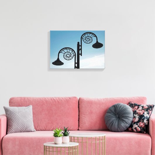 Lyme Regis Leinwanddruck (Insitu (Wohnzimmer))