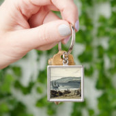 Lyme Regis, von Charmouth, Dorset, von 'einer Schlüsselanhänger (Hand)