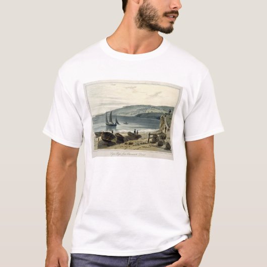 Lyme Regis, von Charmouth, Dorset, von 'einer T-Shirt (Vorderseite)