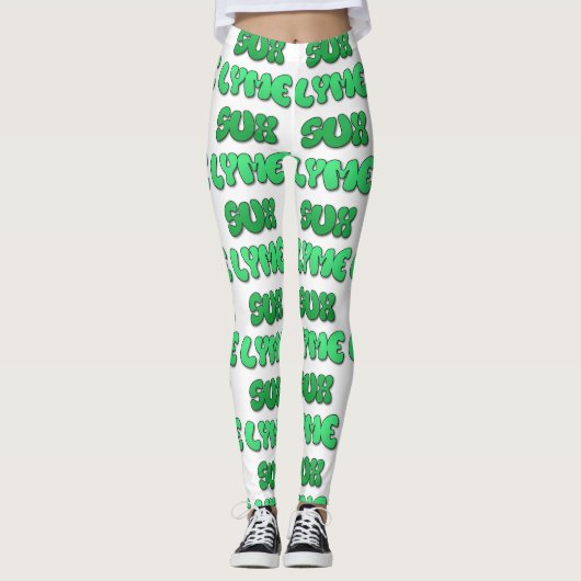 Lyme Sux Leggins (Vorderseite)