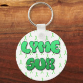 Lyme Sux Schlüsselkette Schlüsselanhänger (Vorderseite)