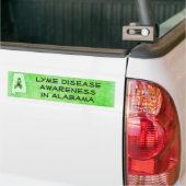 Lyme-Syndrom im Autoaufkleber Alabama (Auf Lkw)