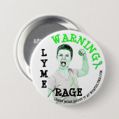 Lyme-Syndrom, "Lyme-Rage"-Taste Button (Vorne & Hinten)