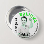 Lyme-Syndrom, Schaltfläche "Bart Rage" Button (Vorne & Hinten)