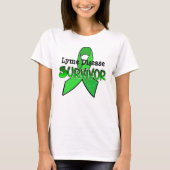 Lyme-Syndrom Überlebendes Shirt (Vorderseite)