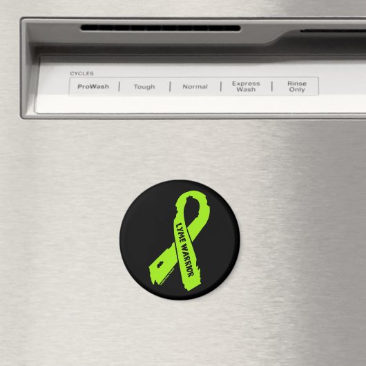 LYME WARRIOR/gerissenes Band Magnet (In Situ (Geschirrspüler))