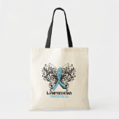 Lymedema Awareness Butterfly Tragetasche (Vorne)