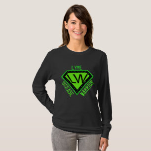 Lymekrankheit Krieger Superheld-Shirt T-Shirt