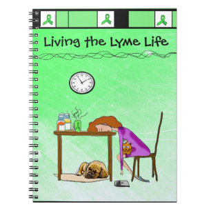 Lymie Leben Notizbuch oder Tagebuch