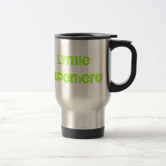 Lymie Superhero-Reise-Tasse Reisebecher (Rechts)