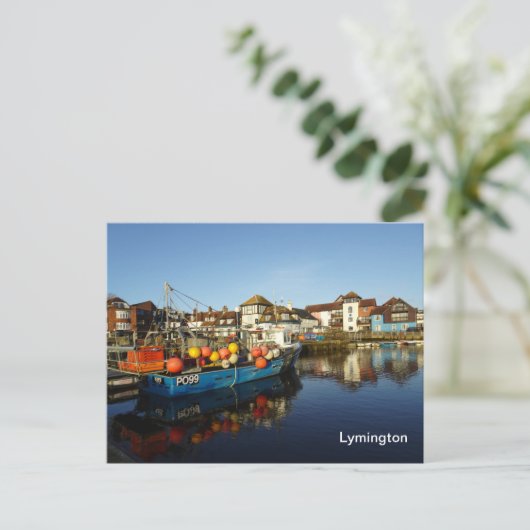 Lymington Postkarte (Stehend Vorderseite)