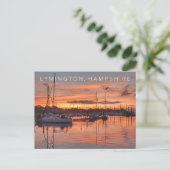 Lymington Postkarte (Stehend Vorderseite)
