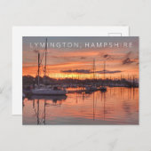 Lymington Postkarte (Vorne/Hinten)