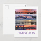 Lymington Postkarte (Vorne/Hinten)