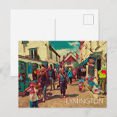 Lymington Postkarte (Vorne/Hinten)