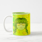 Lymoonas Grün Zweifarbige Tasse (Links)