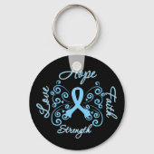 Lymphedema Hope Motto Butterfly Schlüsselanhänger (Vorderseite)