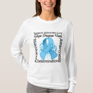 Lymphedema Inspirations-gewundenes Band T-Shirt
