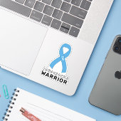 Lymphedema Warrior Vinyl Sticker (Laptop mit iPhone)