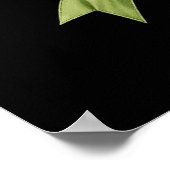 Lympherkrankung Aufklärung Monat Bildung Unterstüt Poster (Ecke)