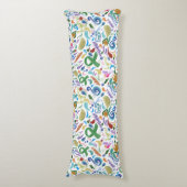 Lympherkrankung Bewusstsein gibt Körperkissen (Vorderseite Vertikal)