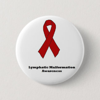 Lymphmissbildungs-Bewusstseins-Knopf Button