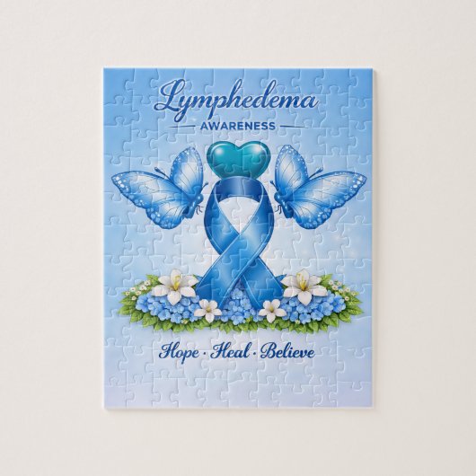 Lymphödem-Bewusstseins-Puzzle Puzzle (Vertikal)