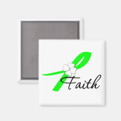 Lymphom Awareness Faith Magnet (Vorderseite/Rückseite)