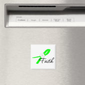 Lymphom Awareness Faith Magnet (In Situ (Geschirrspüler))