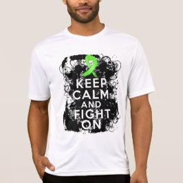 Lymphom behalten Ruhe und kämpfen an T-Shirt
