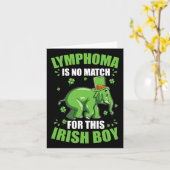 Lymphom Blutkrebs Bewusstsein St Patricks Day Le Karte (Gelbe Blume)