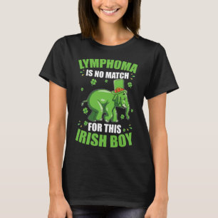 Lymphom Blutkrebs Bewusstsein St Patricks Day Le T-Shirt