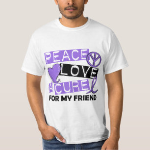 Lymphom-Freund der FriedensLiebe-Heilungs-H T-Shirt