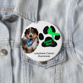 Lymphom-Krebs bei Hunden - Warnschaltfläche Button (Beispiel)