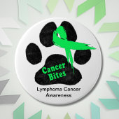 Lymphom-Krebs bei Hunden - Warnschaltfläche Button