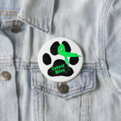 Lymphom-Krebs bei Hunden - Warnschaltfläche Button (Beispiel)