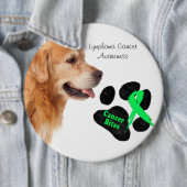 Lymphom-Krebs bei Hunden - Warnschaltfläche Button (Beispiel)