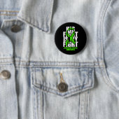 Lymphom Krebs Bewusstsein Lime Green Ribbon sein F Button (Beispiel)