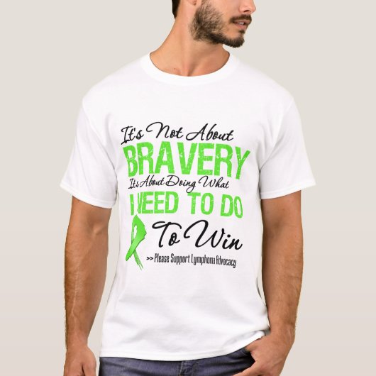 Lymphom-Krebs-Kampf T-Shirt (Vorderseite)