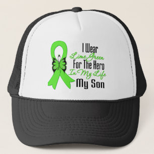 Lymphom Krebs Ribbon My Hero My Son Truckerkappe