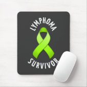 Lymphom-Krebs-Überlebender Mousepad (Mit Mouse)