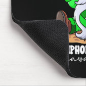 Lymphom-Krebsbewusstsein Mousepad (Ecke)